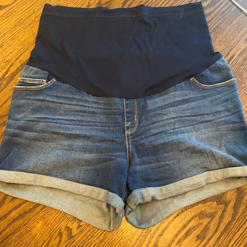 Maternity Jean Shorts